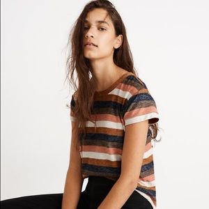 MADEWELL Textured Striped Tee